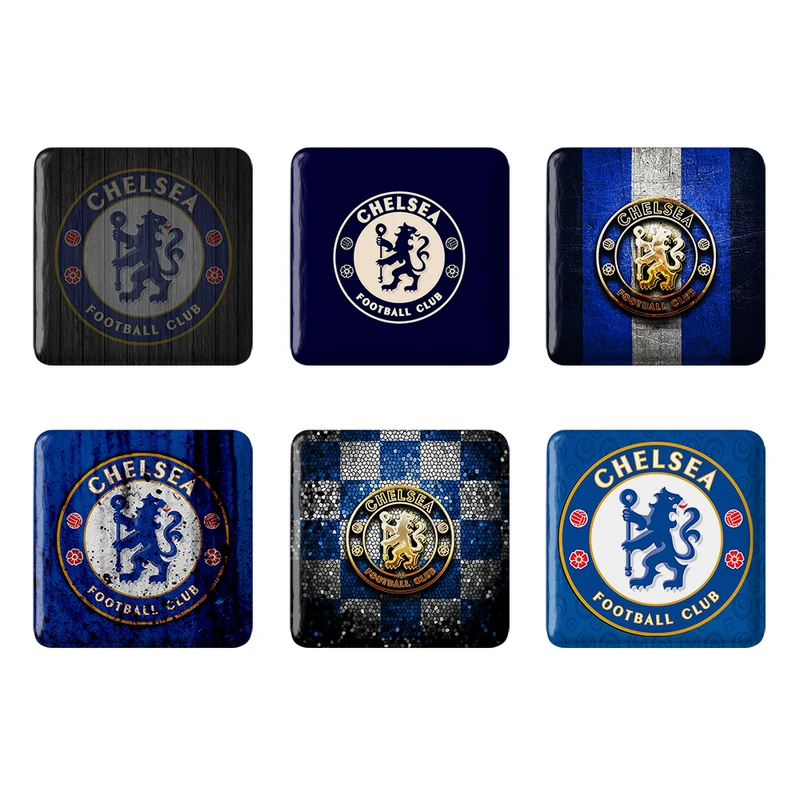 مگنت خندالو طرح باشگاه چلسی Chelsea کد 1711B مجموعه 6 عددی