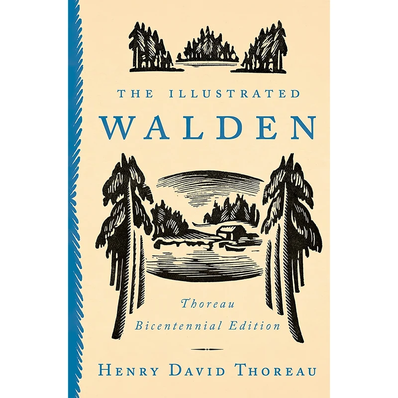 کتاب The Illustrated Walden اثر Henry David Thoreau and American Renaissance Books انتشارات TarcherPerigee
