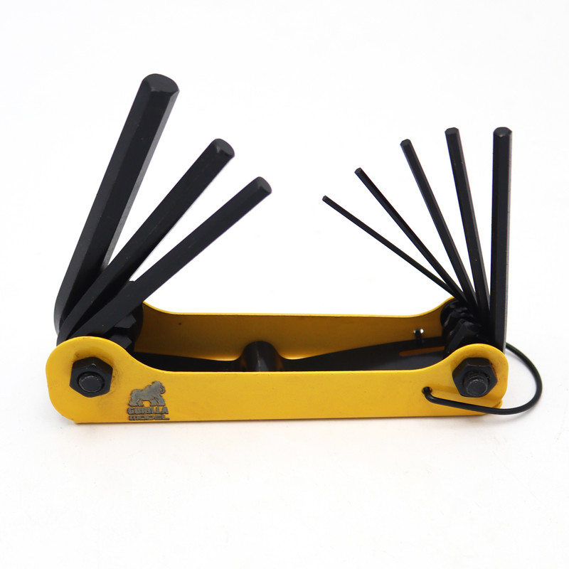 آچار آلن مدل گوریلا کد YPZ-SD-6GOSH مجموعه 8 عددی