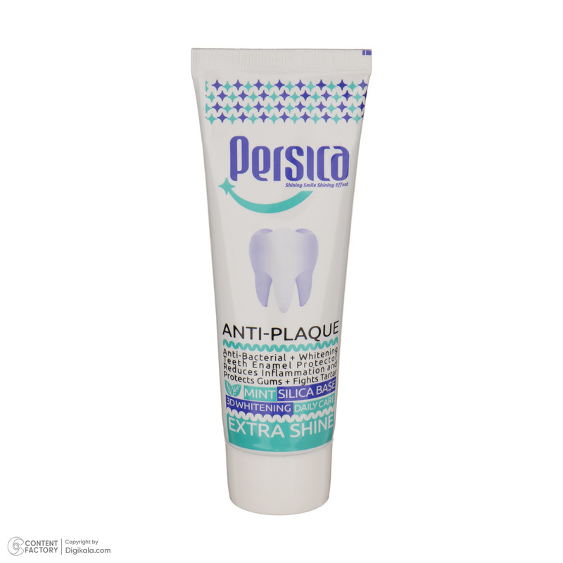 خمیر دندان پرسیکا مدل Anti-Plaque وزن 100 گرم