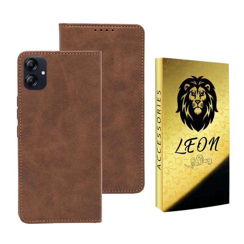 کیف کلاسوری لئون مدل Forver Yo مناسب برای گوشی موبایل سامسونگ Galaxy M13 5G