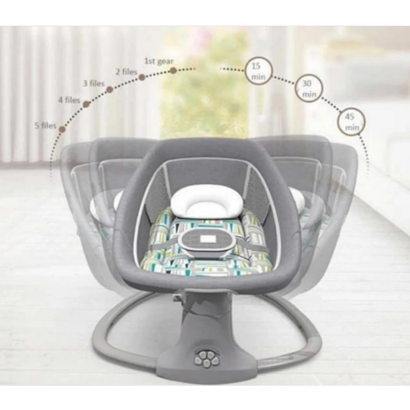 عکس شماره 3 : گهواره برقی نوزاد مدل 6535