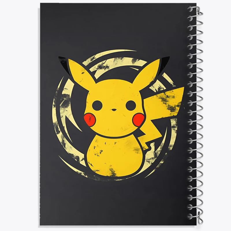 دفتر مشق 50 برگ خندالو طرح انیمه پوکمون کد N2857