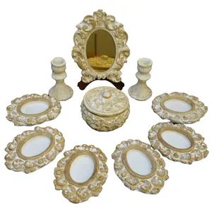 مجموعه ظروف هفت سین 10 پارچه مدل خاتون