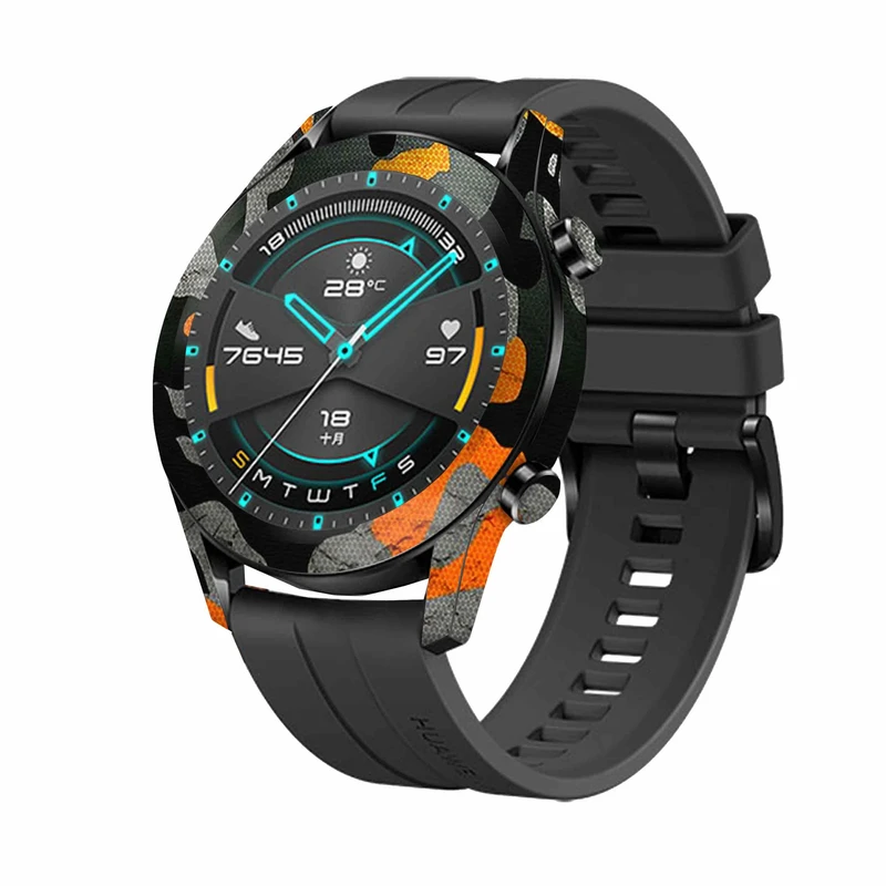 برچسب ماهوت طرح Autumn-Army مناسب برای ساعت هوشمند هوآوی Watch GT2