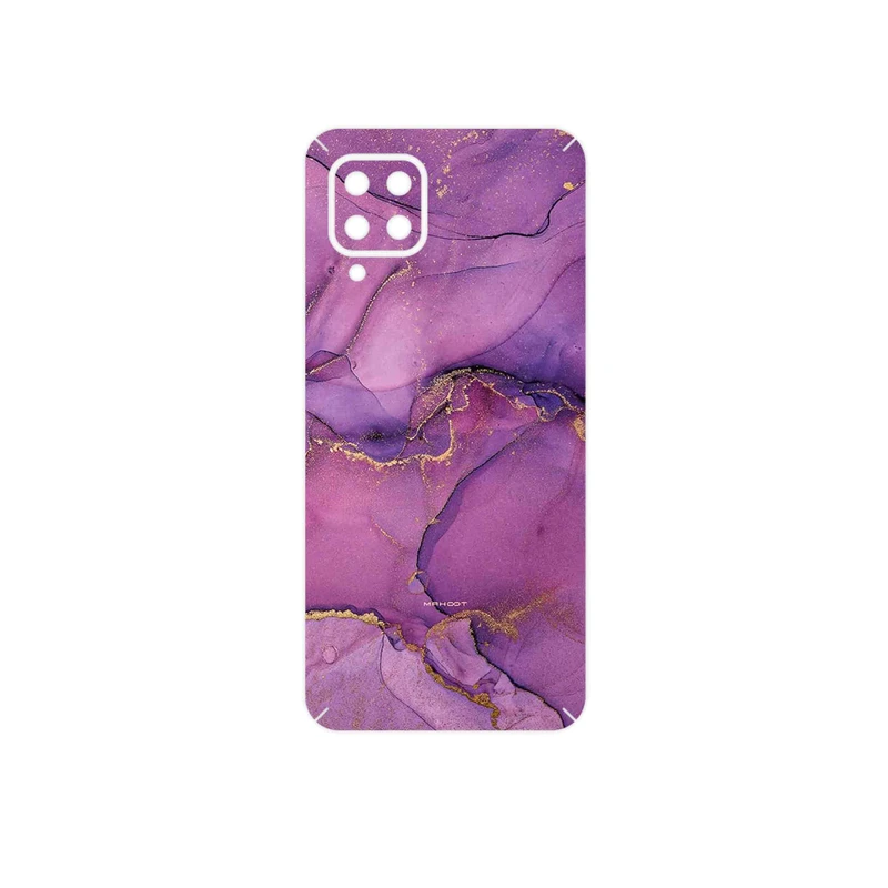 برچسب پوششی ماهوت مدل Purple Marble مناسب برای گوشی موبایل سامسونگ Galaxy F22