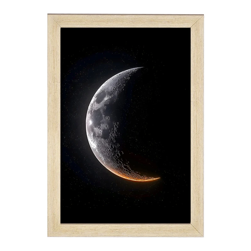 تابلو خندالو مدل ماه (Moon) کد F12872