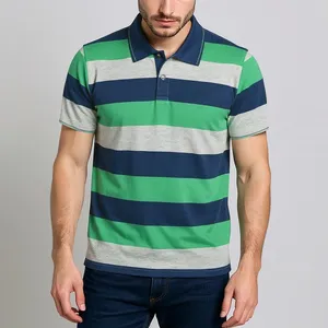 پولوشرت آستین کوتاه مردانه آریان نخ باف مدل 1845