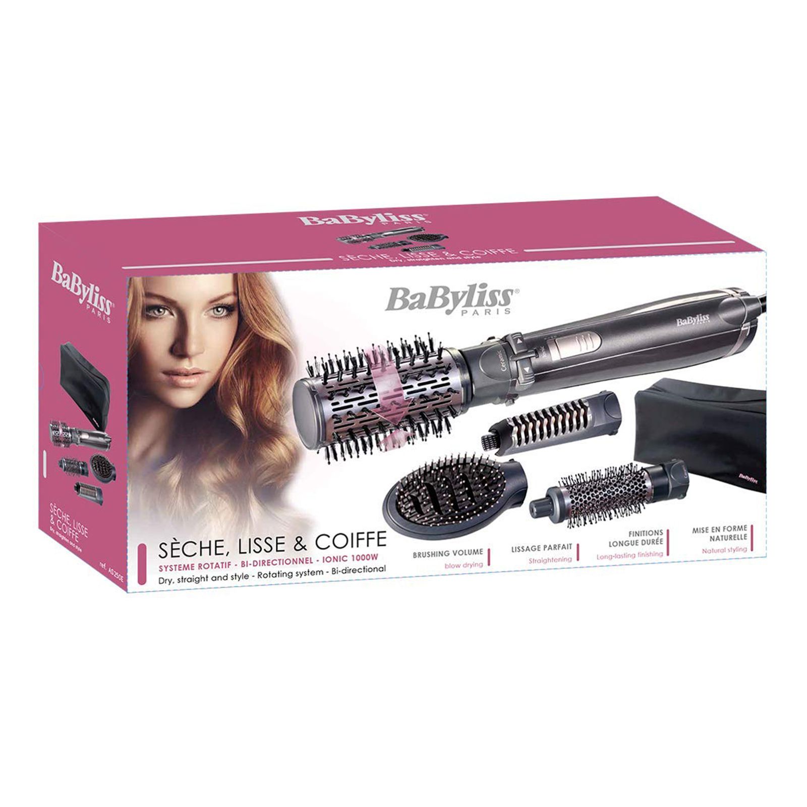 سشوار برس دار چرخشی بابیلیس مدل 250Keratin -  - 9