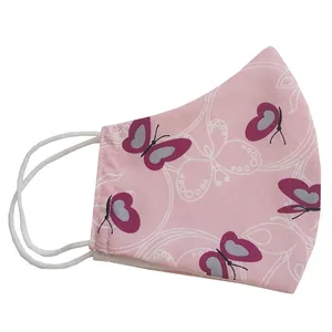 ماسک پارچه‌ای مدل پروانه ای 