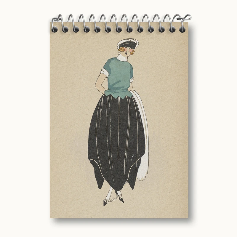 دفتر یادداشت 50 برگ خندالو طرح فیگور دخترانه کد N2474