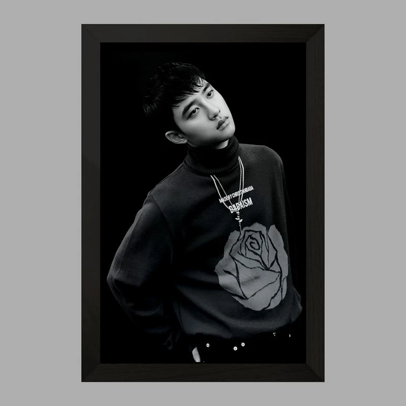 تابلو خندالو مدل کیونگسو گروه اکسو EXO  کد 16788