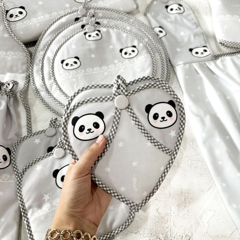 سرویس آشپزخانه 15 پارچه مدل پاندا کد 73