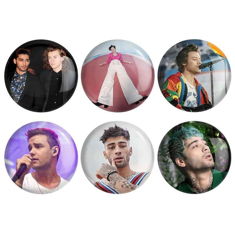 مگنت خندالو طرح گروه وان دایرکشن One Direction کد 1079B مجموعه 6 عددی