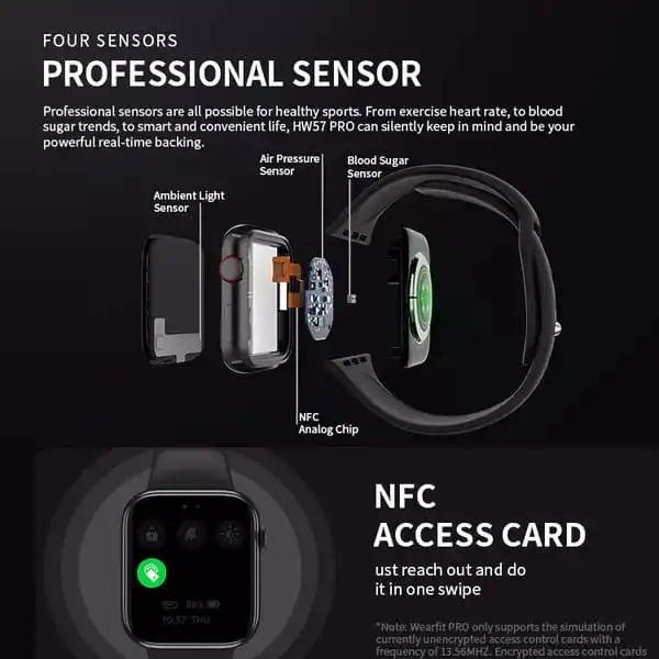 ساعت هوشمند لنیز مدل LW-203