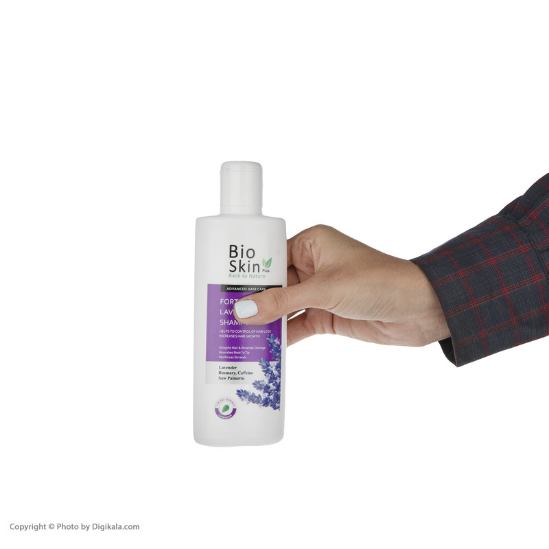 شامپو تقویت کننده مو بیو اسکین مدل Lavender حجم 200 میلی لیتر شامپو تقویت کننده مو بیو اسکین مدل Lavender حجم 200 میلی لیتر