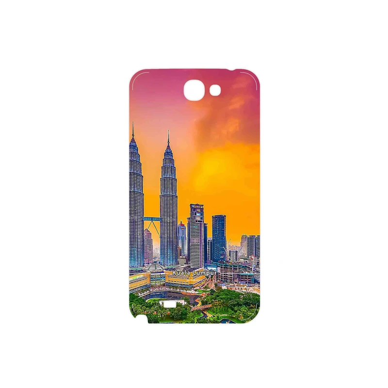 برچسب پوششی ماهوت مدل City of Kuala Lumpur مناسب برای گوشی موبایل سامسونگ Galaxy Note 2