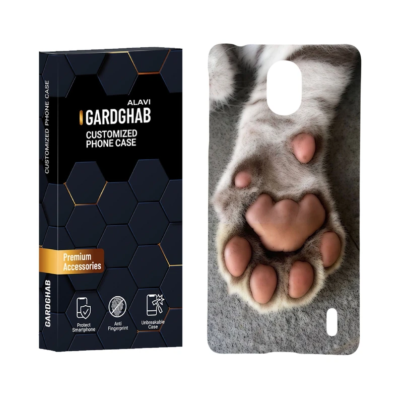 کاور گارد قاب علوی مدل هنری مناسب برای گوشی موبایل نوکیا 1Plus