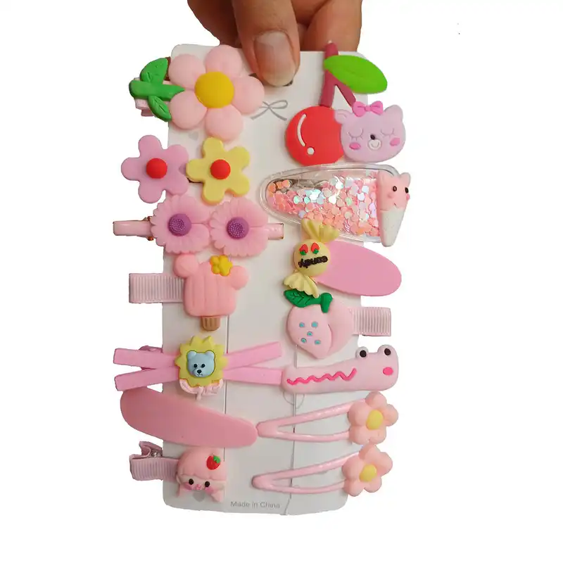 گیره مو زنانه مدل s9 مجموعه 14 عددی