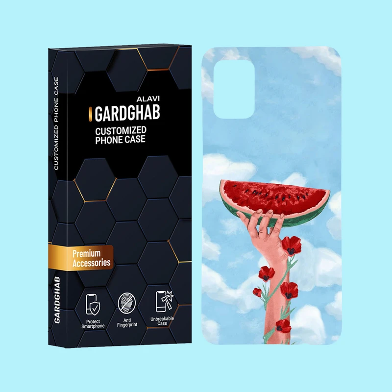 کاور گارد قاب علوی مدل هنری مناسب برای گوشی موبایل سامسونگ Galaxy A51 4G