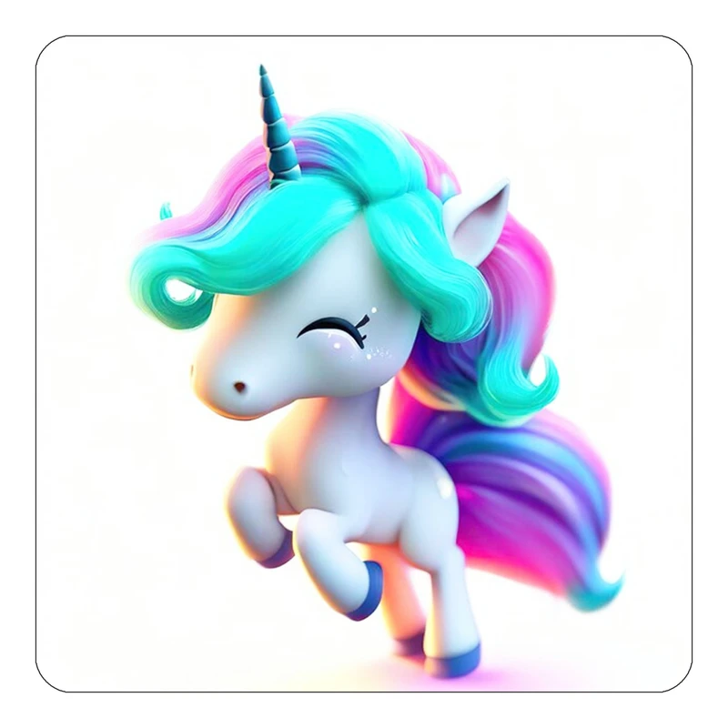 مگنت کاکتی طرح اسب تک شاخ و یونیکورن مدل mp33210