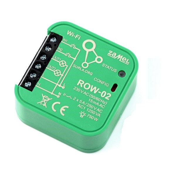 سوئیچ هوشمند زامل کد ROW- 02 1