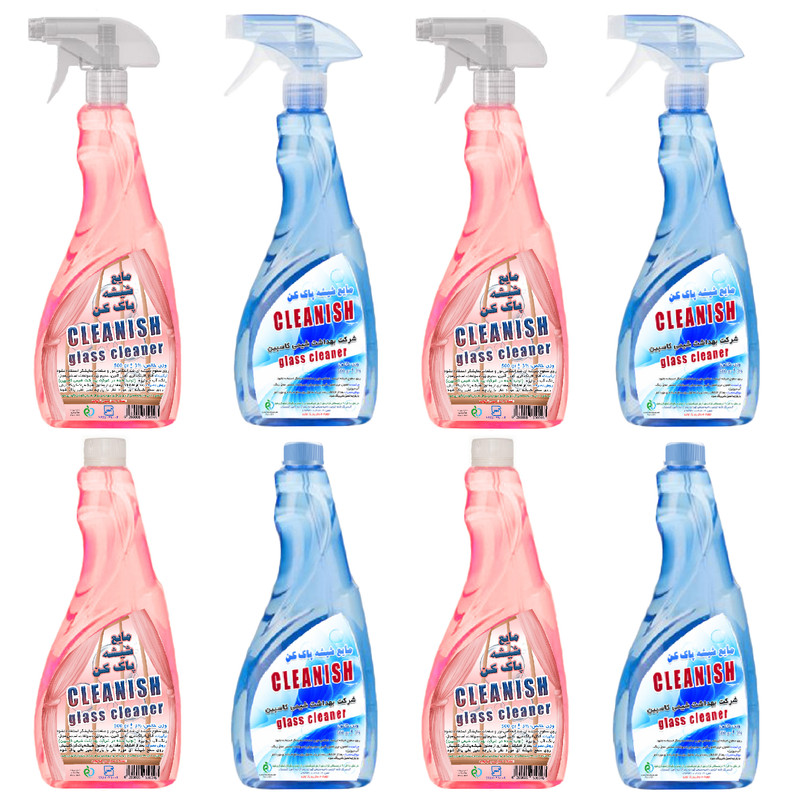 شیشه پاک کن کلینیش مدل BP2 وزن 500 گرم بسته 8 عددی