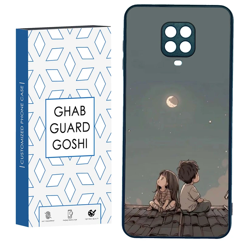 کاور قاب گارد گوشی طرح پسر و دختر کد TPU-183 مناسب برای گوشی موبایل شیائومی Redmi Note 9 pro / Note 9s