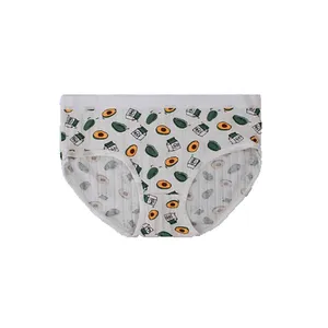 شورت زنانه مدل فانتری نخی کبریتی طرح آووکادو