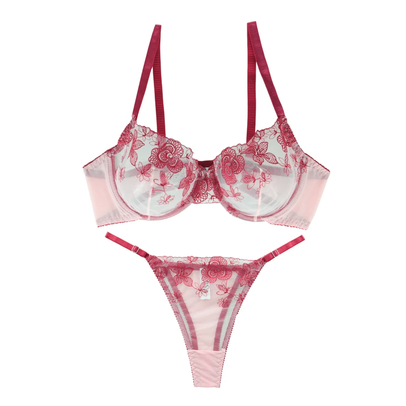 ست شورت و سوتین زنانه ژینا مدل توری کد 1148