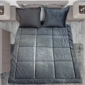 سرویس خواب مدل مخمل کالیفرنیا کد M120 یک نفره 4 تکه 