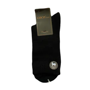 جوراب ساق بلند مردانه مدل پشمی