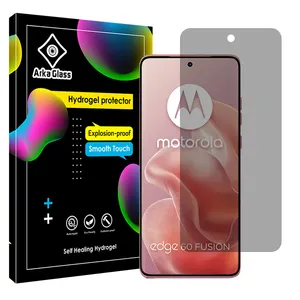 Arka Glass Hydrogel model privacy Screen Protector for Motorola Edge 60 Fusion mobile phone