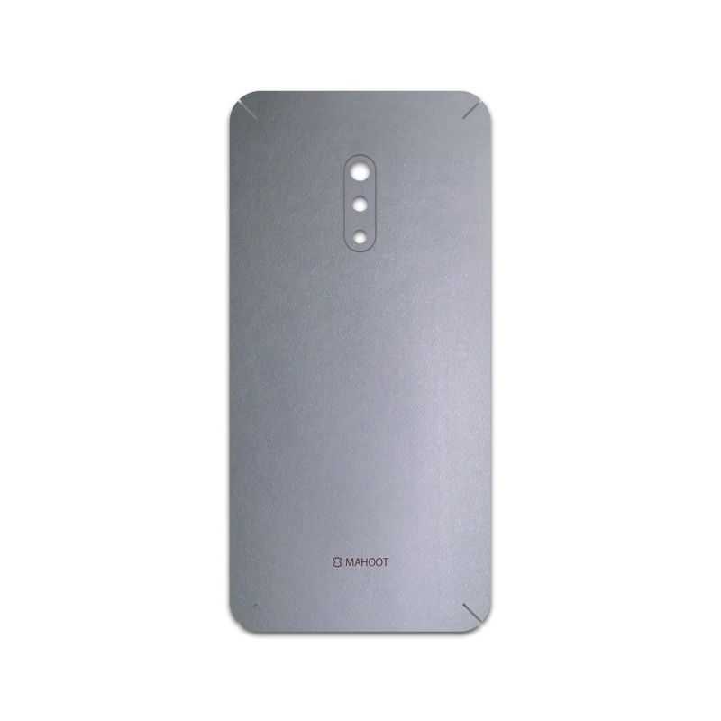 برچسب پوششی ماهوت مدل Matte-Silver مناسب برای گوشی موبایل اپو Realme X