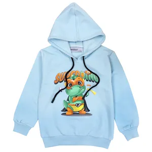 هودی پسرانه مدل سوپردینو رنگ آبی