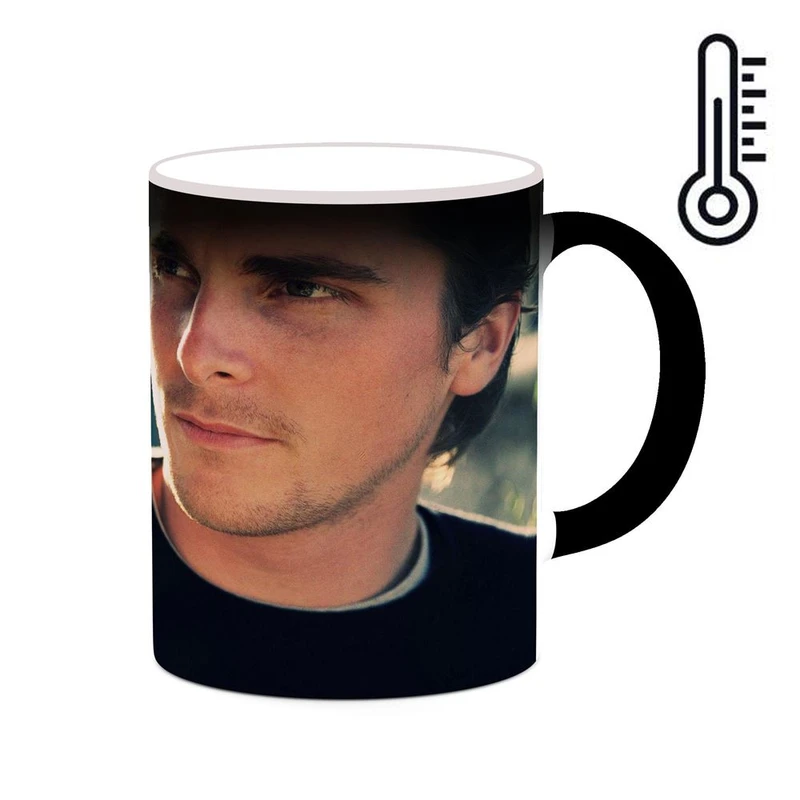 ماگ حرارتی کاکتی طرح Christian Bale مدل mgh25641