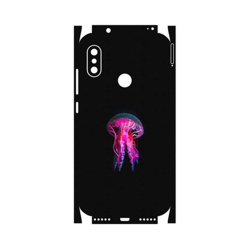 برچسب پوششی ماهوت مدل jellyfish-FullSkin مناسب برای گوشی موبایل شیائومی Redmi Note 6 Pro
