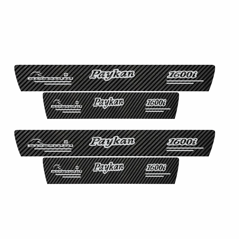 برچسب پارکابی خودرو سولگی مدل کربن کد J7 مناسب برای پیکان بسته 4 عددی