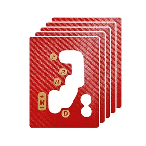 برچسب لیور دنده اتوماتیک خودرو کد 10739G مناسب برای پژو 207 بسته 5 عددی