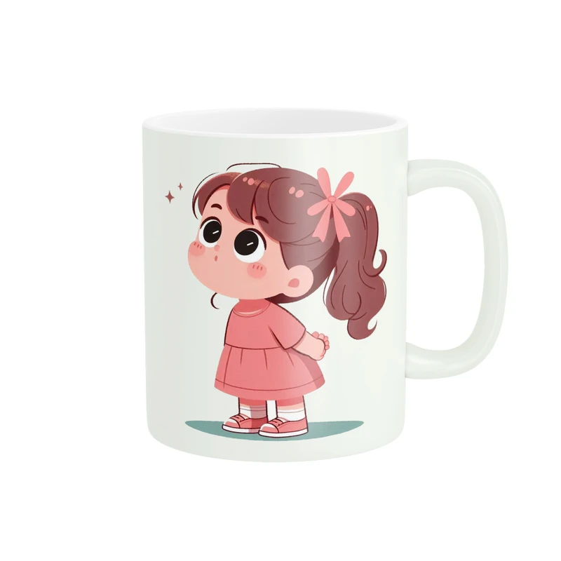 ماگ پاد آفرین مدل فانتزی دخترانه کد 7192