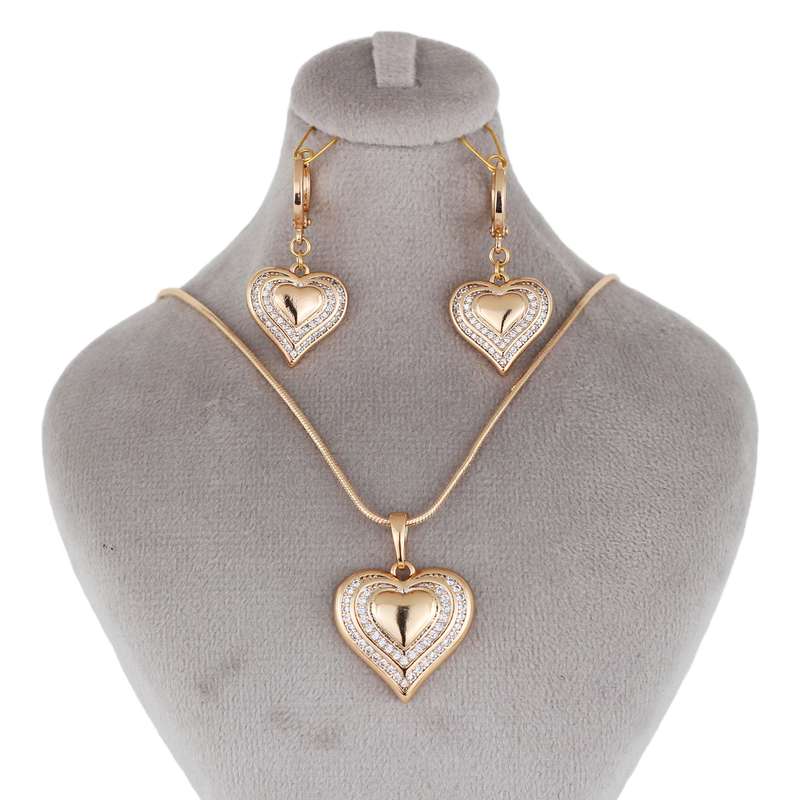 نیم ست زنانه ژوپینگ مدل قلب کد H200