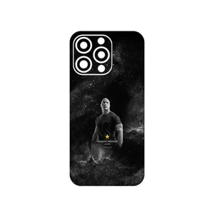 MAHOOT Dwayne Johnson Cover Sticker for Apple iPhone 13 Pro Max