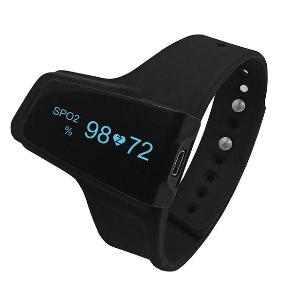 مچ بند ورزشی مدل smart wrist pulse oximeter