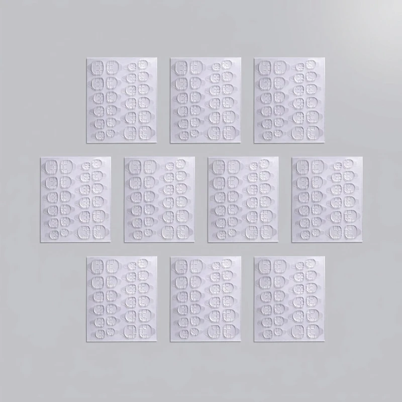 چسب ناخن مصنوعی مدل 014 ده بسته 24 عددی