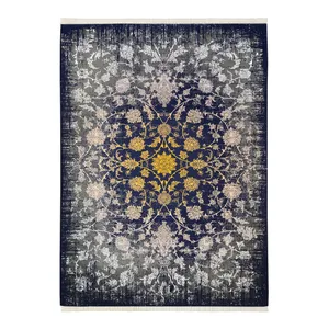فرش ماشینی  پرستیژ مدل افشان طرح وینتیج کد 40054S
