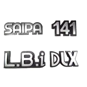 آرم صندوق عقب یدک چی کد 10153 مناسب برای پراید 141 مجموعه 4 عددی