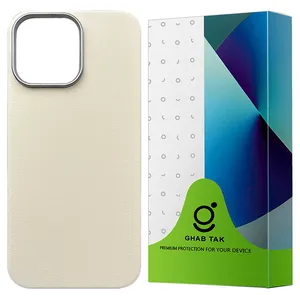 کاور قاب تک طرح چرمی مدل CHGT مناسب برای گوشی موبایل اپل iPhone 16 Pro 