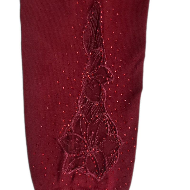 پلیور زنانه مدل گیپوری نگین دار ۵۶۶