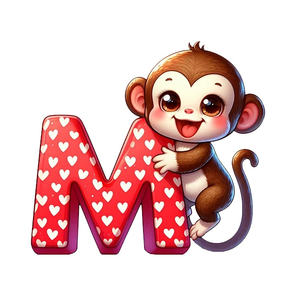 استیکر پارچه و لباس پاد آفرین طرح میمون کد 1482