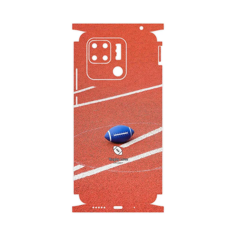 برچسب پوششی ماهوت مدل Rugby football-FullSkin مناسب برای گوشی موبایل شیائومی Redmi 10C
